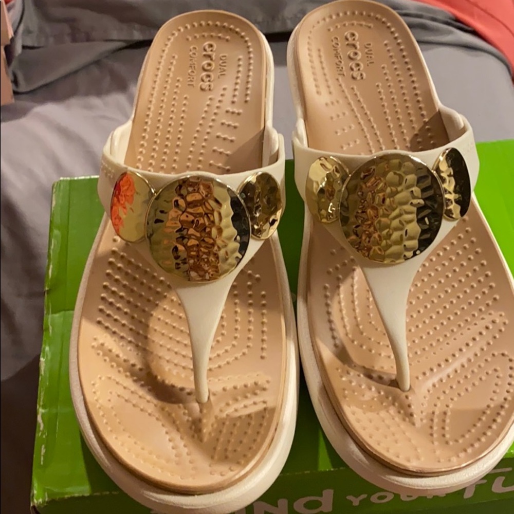 Crocs sandals new in box